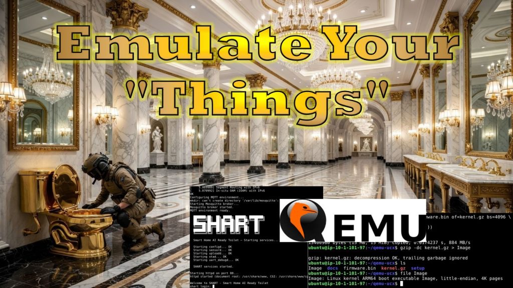 Just Hacking Training (JHT) - UCx - QEMU: Emulate Your "Things"